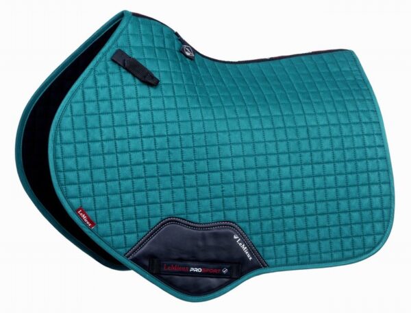 Suede Close Contact Square Peacock