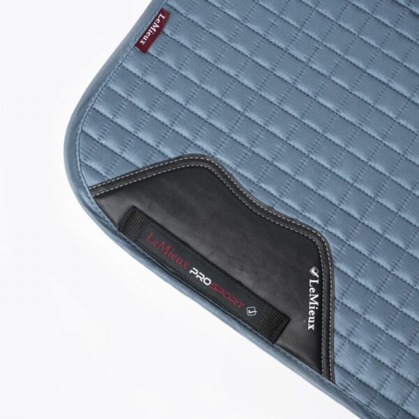 Suede Dressage Square Ice Blue - Image 4