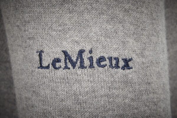 Elite Ladies V-Neck Jumper Grey - Image 2