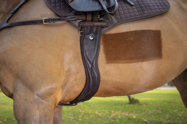 Gel-Tek Anatomic Jumping Girth Brown - Image 4