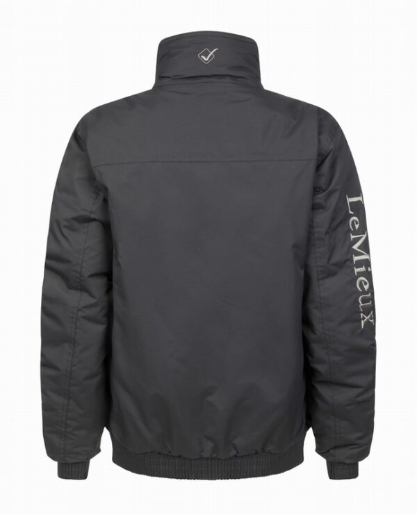 Team LeMieux Waterproof Jacket Grey - Image 3