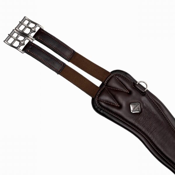 Gel-Tek Anatomic Long Stud Girth Brown - Image 2