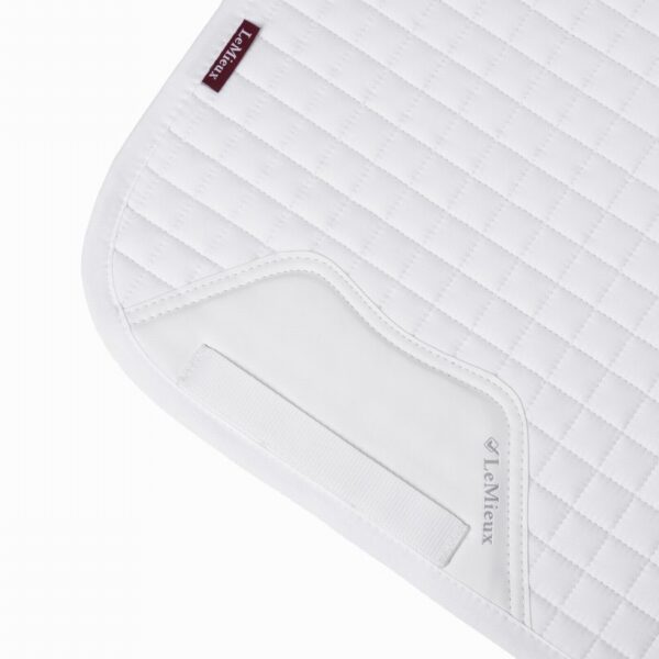 Cotton Dressage Square White - Image 3