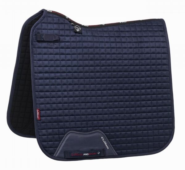 Suede Dressage Square Navy