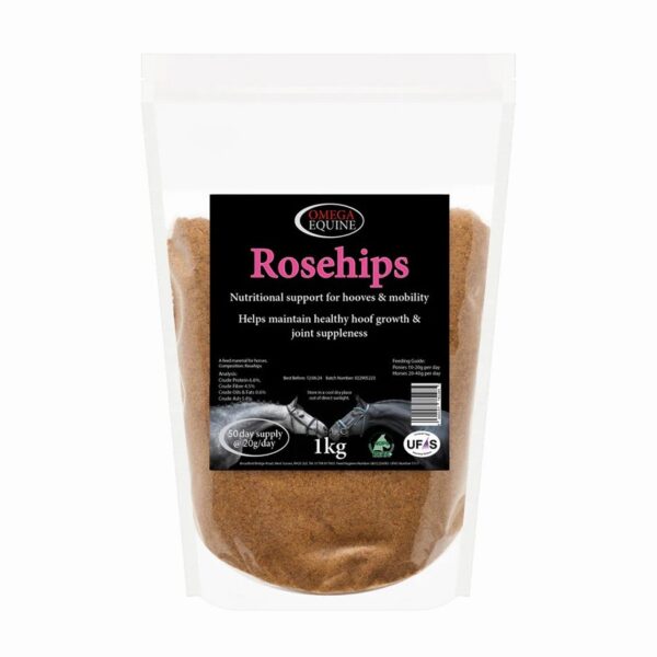 Omega Equine Rosehips 1kg