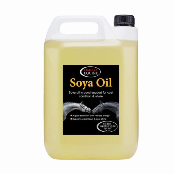 Omega Equine Soya Oil 5ltr