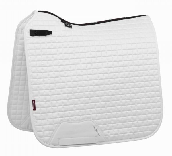 Suede Dressage Square White