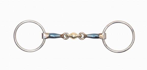 Blue Sweet Iron Loose Ring With Lozenge
