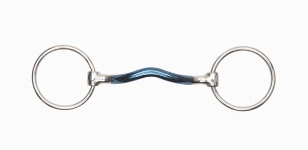 Blue Sweet Iron Loose Ring With Mullen