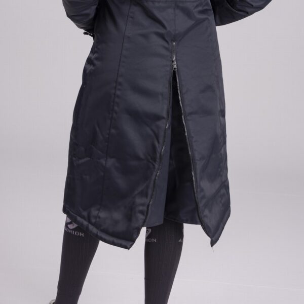 Aubrion Halcyon Long Coat Charcoal - Image 4