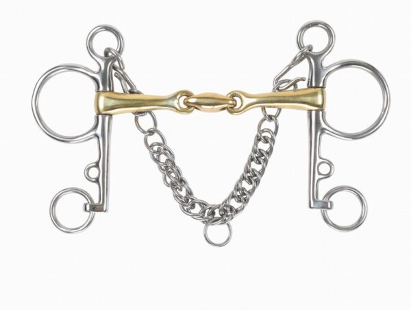 Brass Alloy Pelham with Lozenge