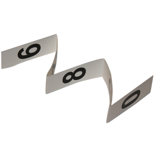 Woof Wear 3 Digit Dressage Number Holder White - Image 3