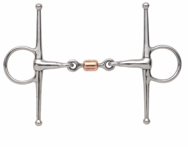 Full Cheek Snaffle with Copper Peanut
