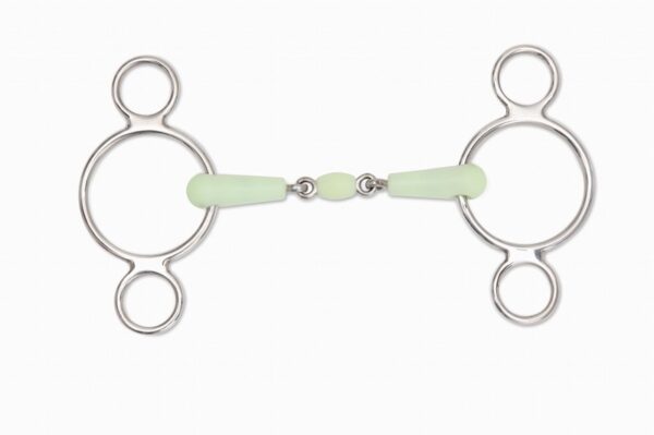 Equikind Peanut Two Ring Gag