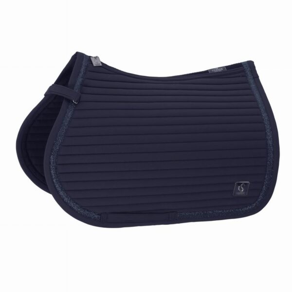 Softshell Emblem Saddle Cloth Navy