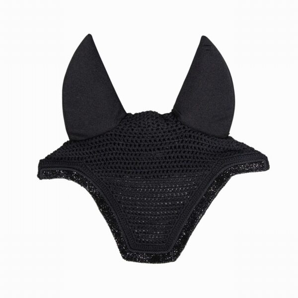 Kentucky Fly Veil Wellington Glitter Soundless Black Full