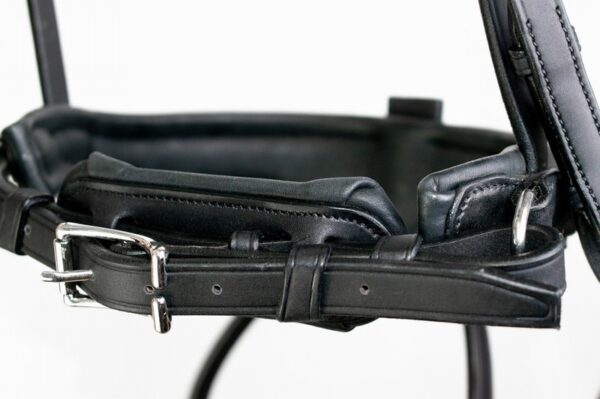 Precision Crank Noseband Bridle Black - Image 3