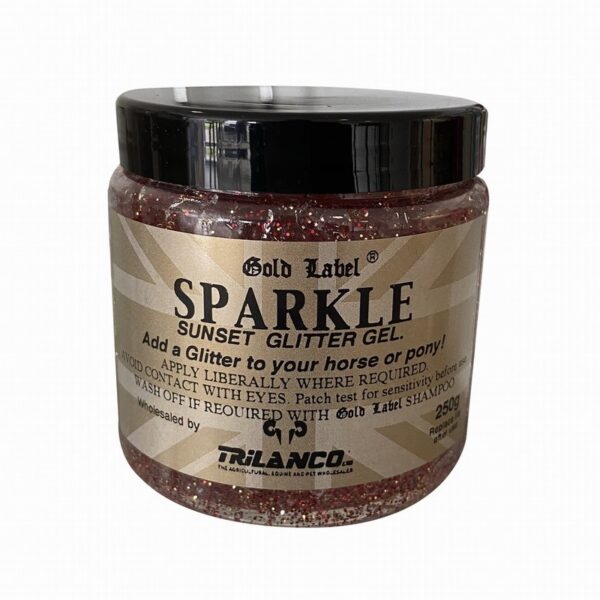 Gold Label Sparkle Glitter Gel Sunset 250ml