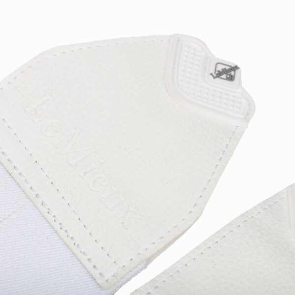 Fleece Edged Mesh Brushing Boots White/Natural - Image 3